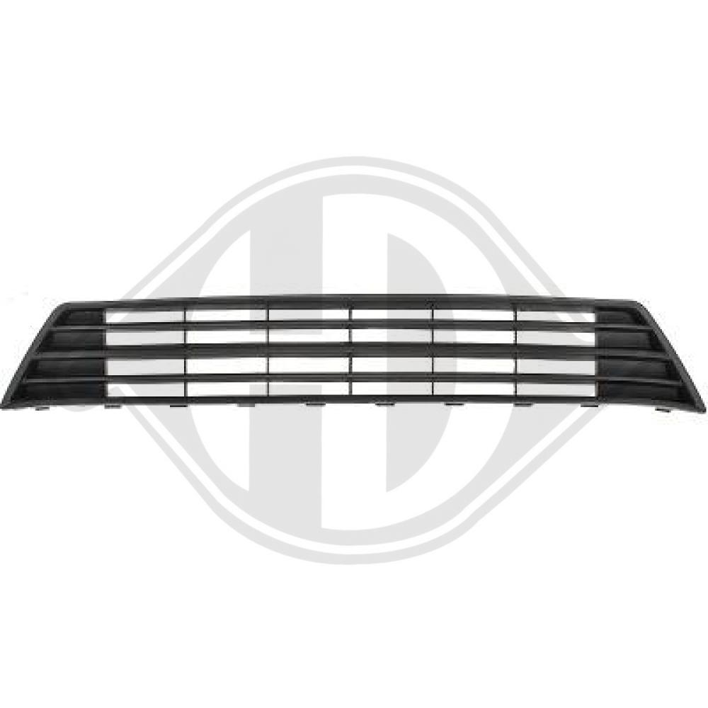 DIEDERICHS Kofangergitter 2297645 midten for VW