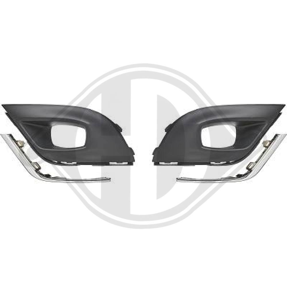 DIEDERICHS Kofangergitter 4416149 foran til venstre for RENAULT
