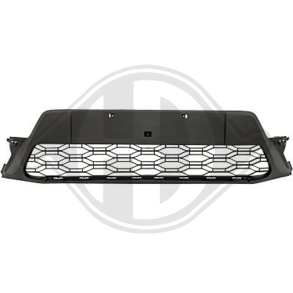 DIEDERICHS Kofangergitter 4456645 midten for RENAULT