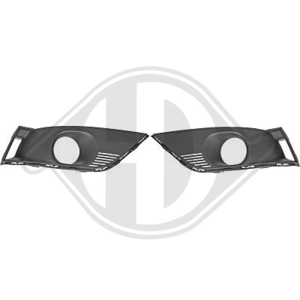 DIEDERICHS Kofangergitter 4467046 foran til venstre for RENAULT