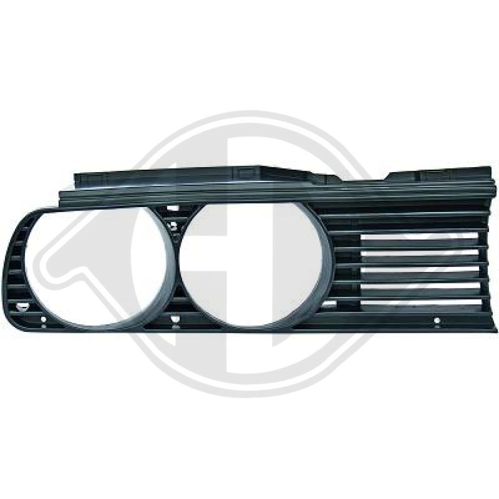 DIEDERICHS Kølergitter 1211244 højre for BMW
