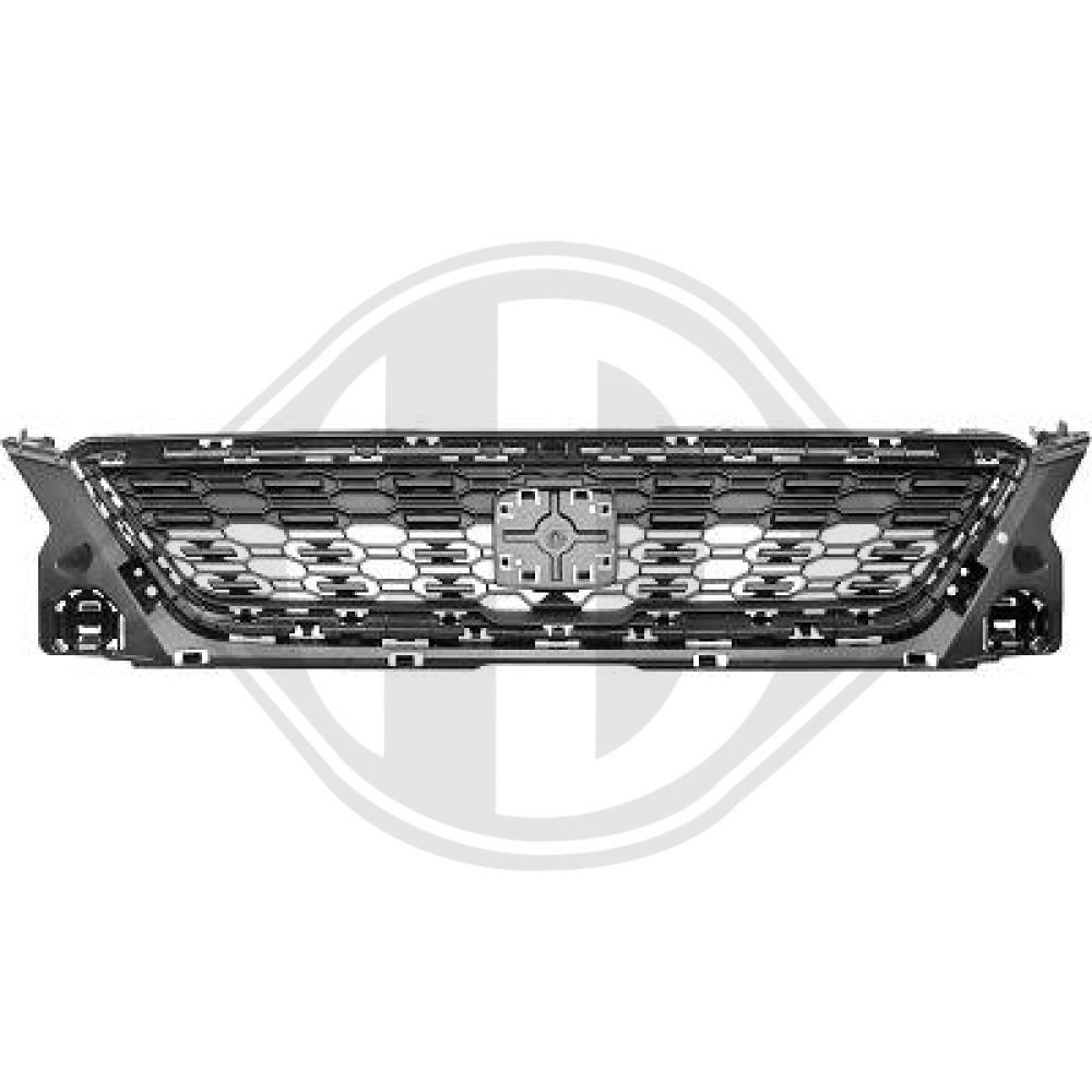 DIEDERICHS Kølergitter 7428040 for SEAT