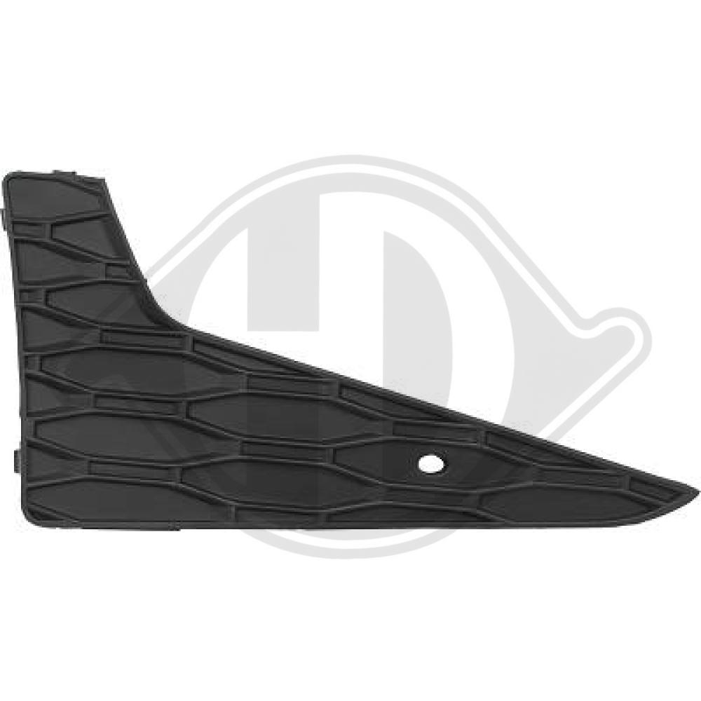 DIEDERICHS Kølergitter 7433846 højre for SEAT
