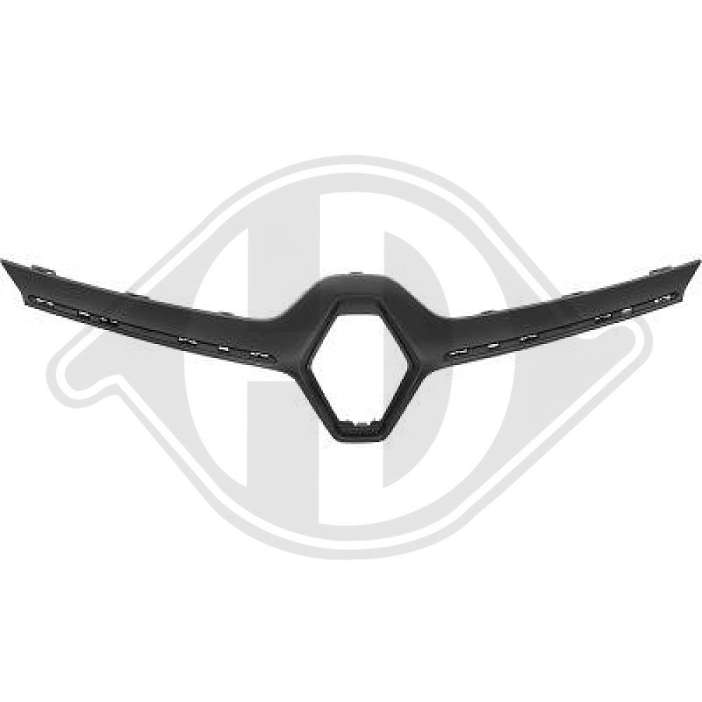 DIEDERICHS Afdækning, kølegitter 4467441 oppe for RENAULT