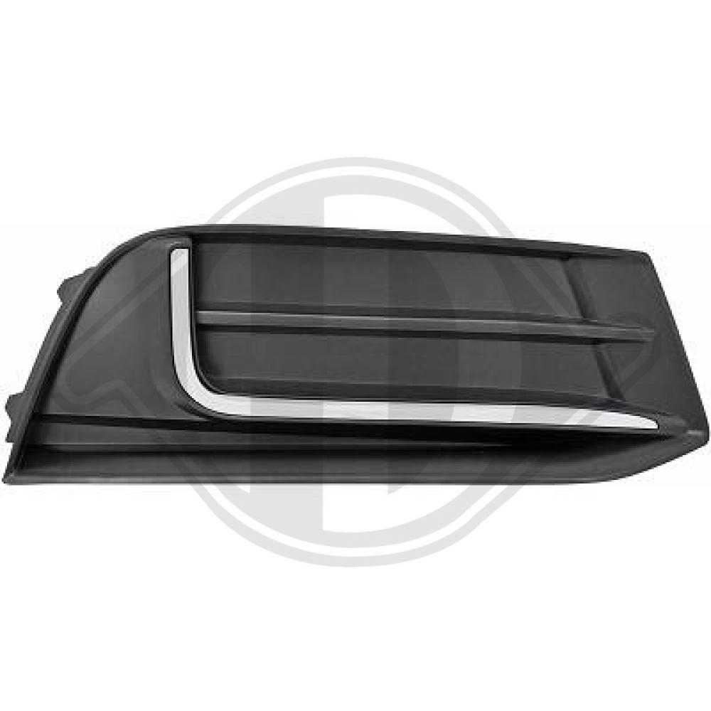 DIEDERICHS Kofangergitter 1033148 højre for AUDI