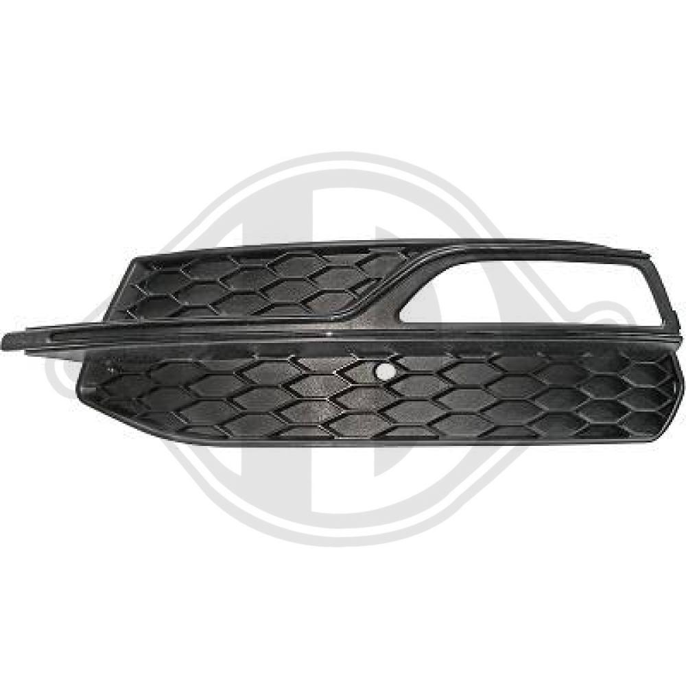 DIEDERICHS Kofangergitter 1033347 venstre for AUDI