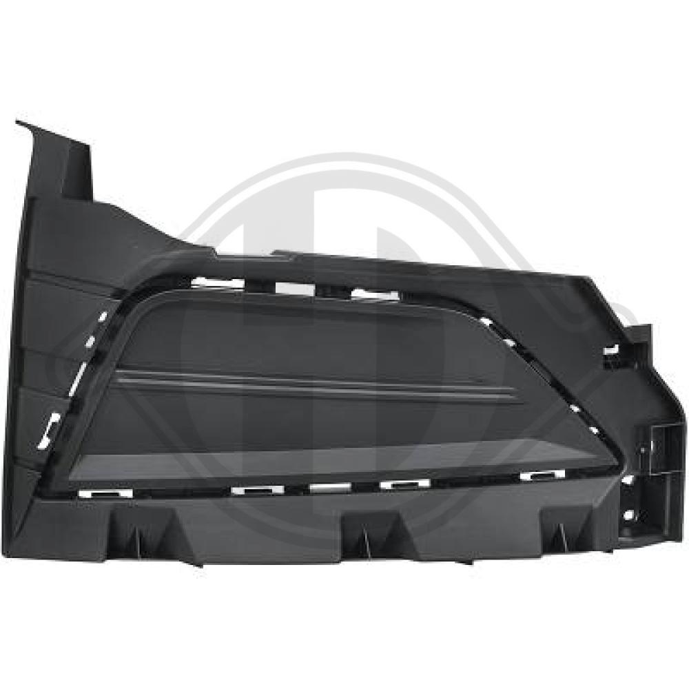 DIEDERICHS Kofangergitter 2209048 højre for VW