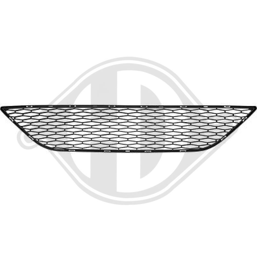 DIEDERICHS Kofangergitter 7426045 midten for SEAT