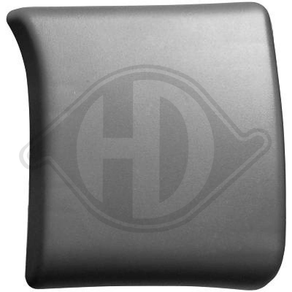 DIEDERICHS Pynte-/beskyttelsesliste, sidepanel 1896262 højre for OPEL RENAULT