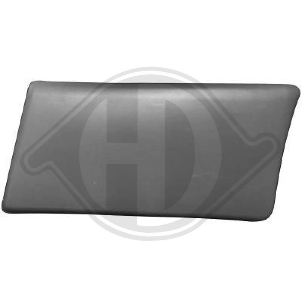 DIEDERICHS Pynte-/beskyttelsesliste, sidepanel 1896267 bagved til venstre for OPEL RENAULT