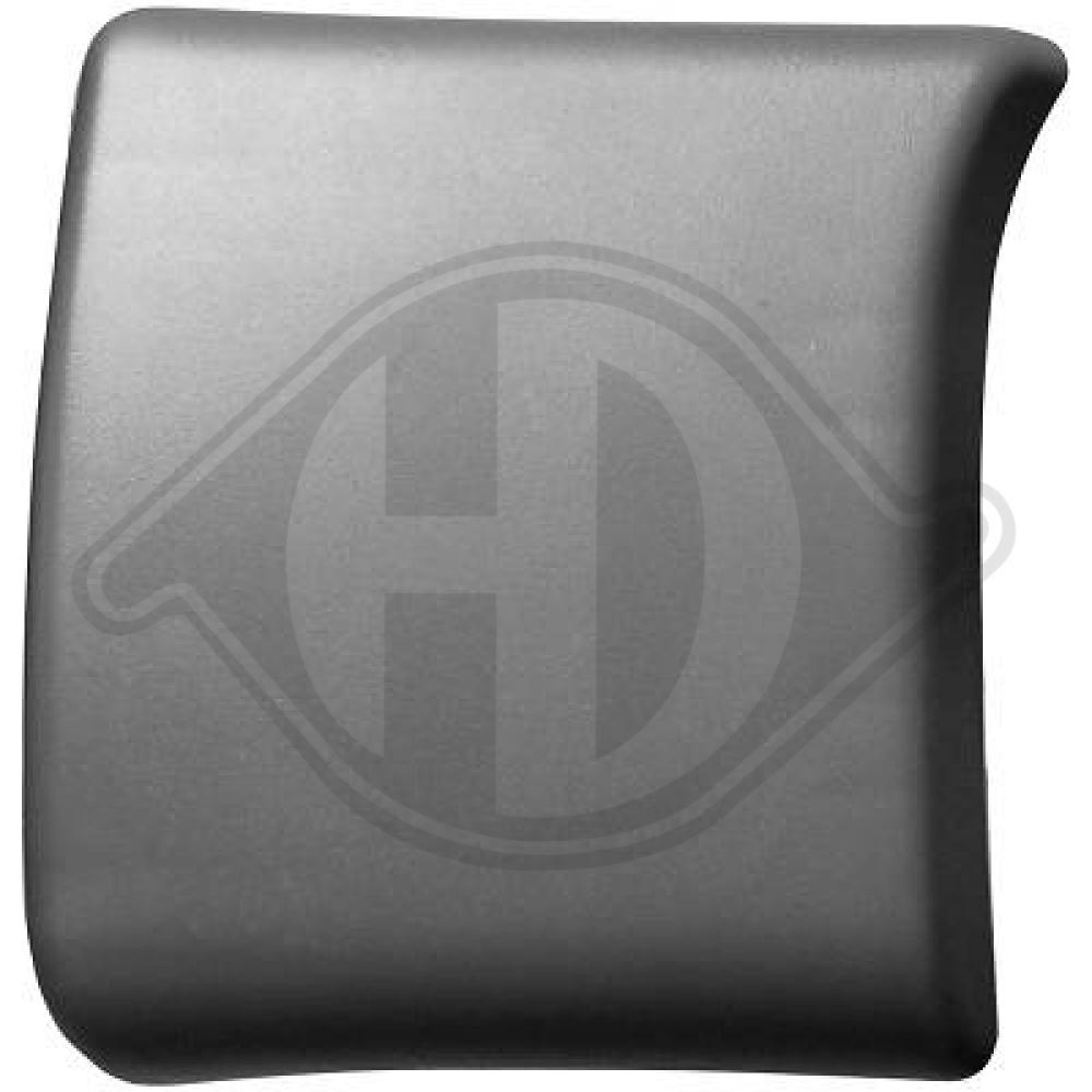DIEDERICHS Pynte-/beskyttelsesliste, sidepanel 1896263 venstre for OPEL RENAULT