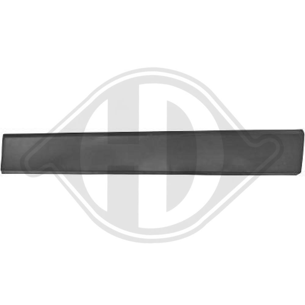 DIEDERICHS Pynte-/beskyttelsesliste, sidepanel 1897265 venstre for OPEL FIAT NISSAN RENAULT