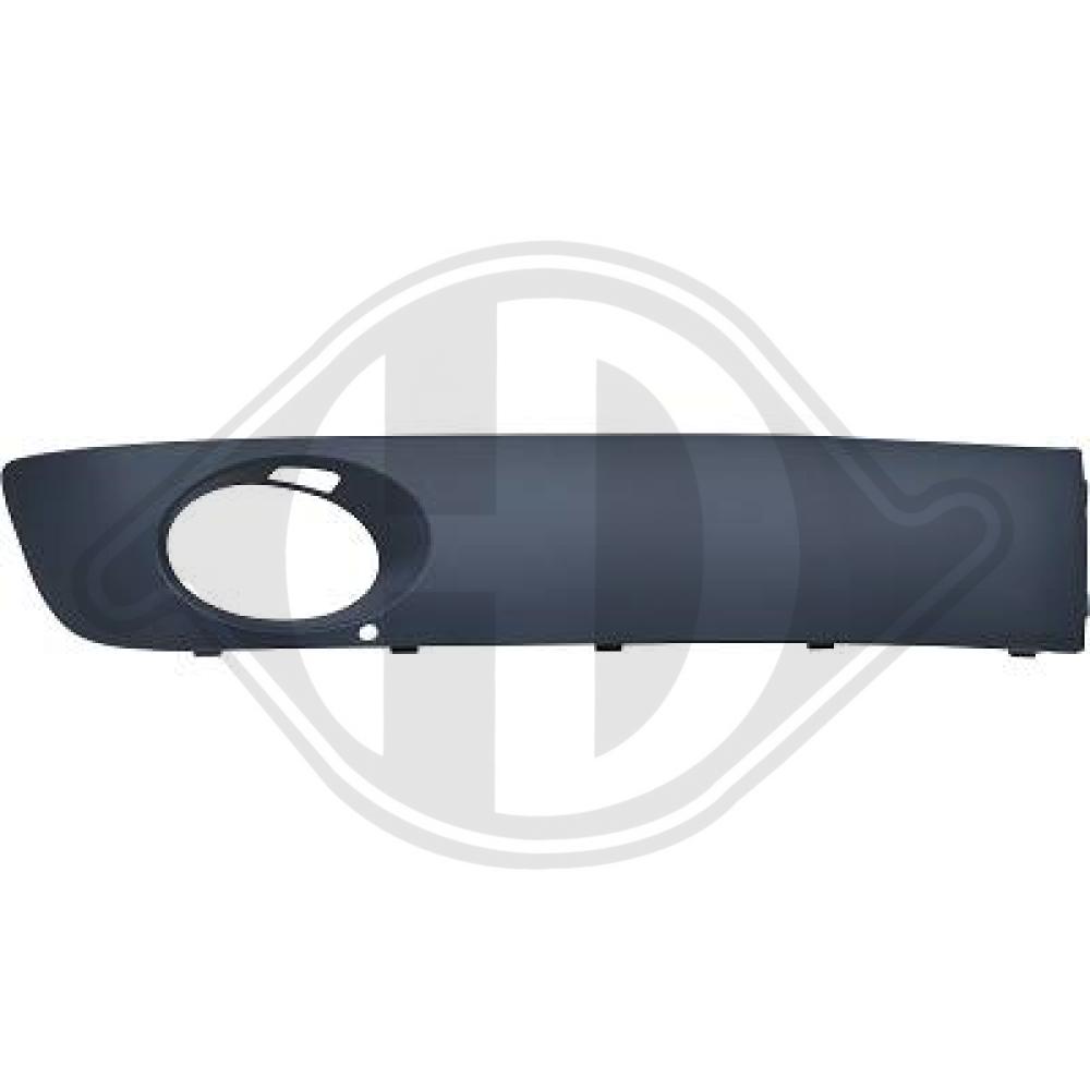 DIEDERICHS Kofangergitter 2273142 højre for VW