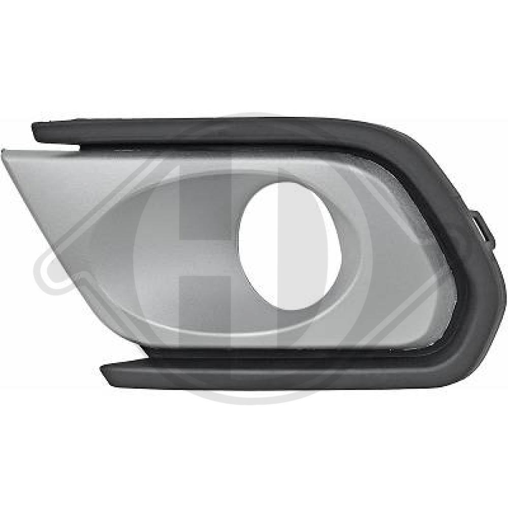 DIEDERICHS Kofangergitter 4456149 venstre for RENAULT