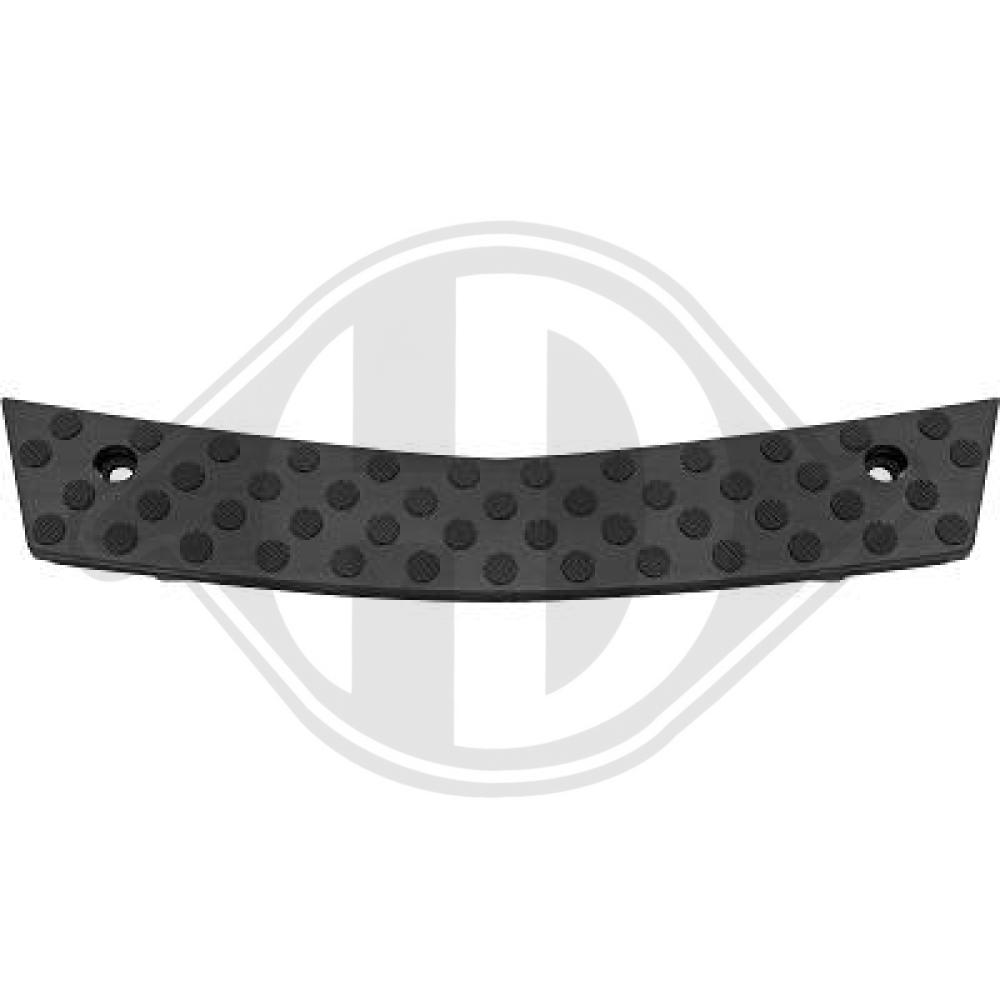 DIEDERICHS Kofangergitter 1663145 foran for MERCEDES-BENZ