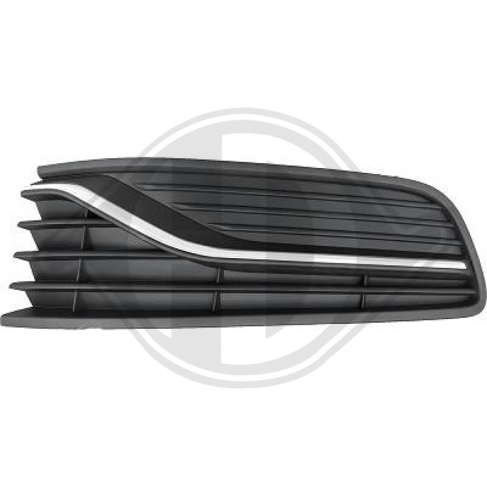 DIEDERICHS Kofangergitter 2207149 venstre for VW