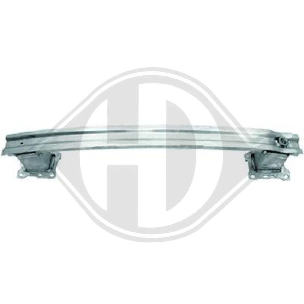 DIEDERICHS Stødabsorbering, kofanger 1020065 bag for AUDI