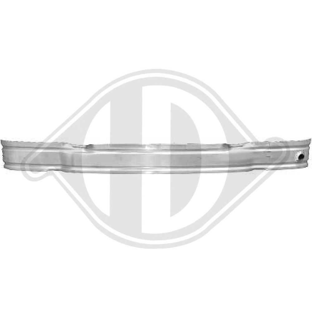 DIEDERICHS Stødabsorbering, kofanger 1028060 foran for AUDI