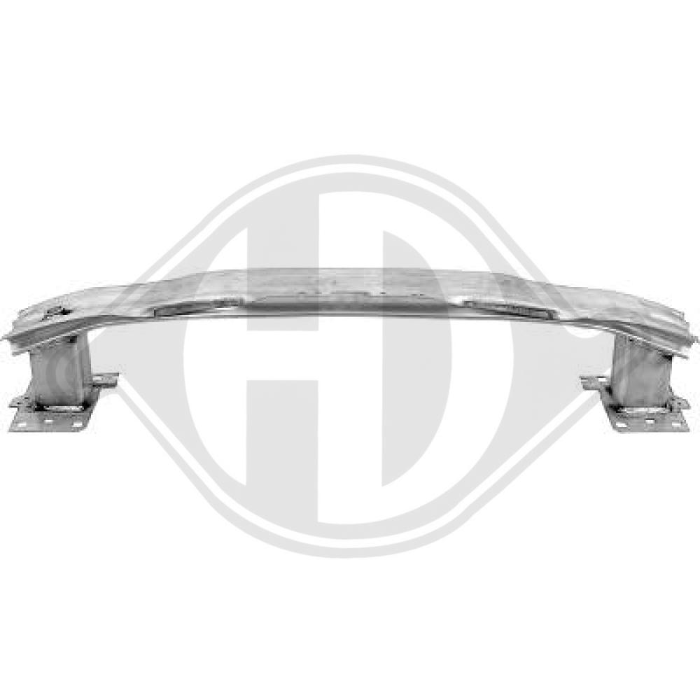 DIEDERICHS Stødabsorbering, kofanger 1033160 foran for AUDI