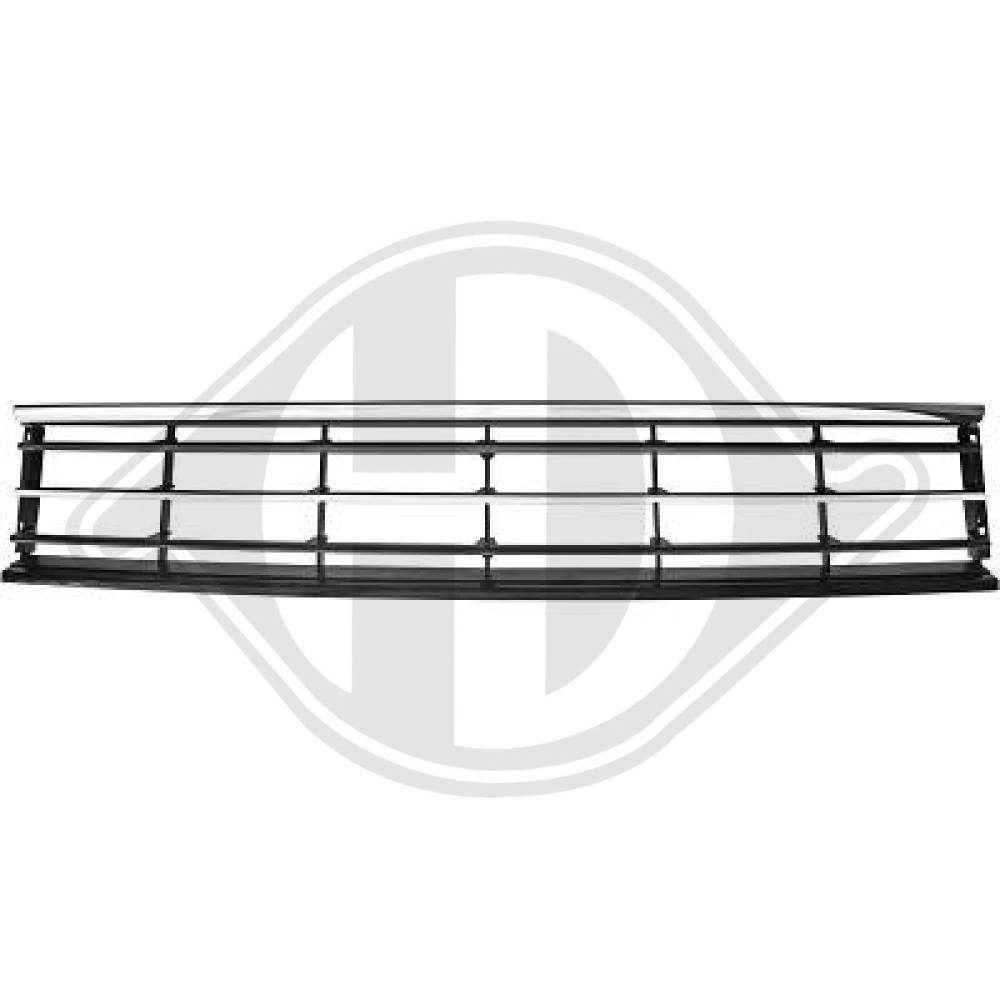 DIEDERICHS Kofangergitter 2248043 midten for VW