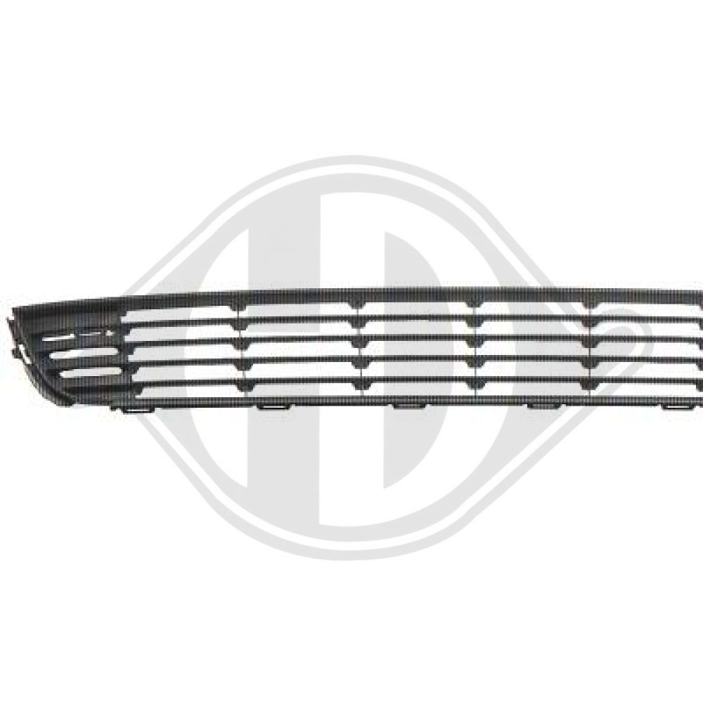 DIEDERICHS Kofangergitter 2296044 midten for VW