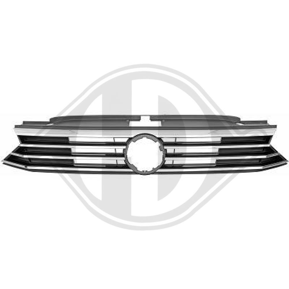 DIEDERICHS Kølergitter 2249042 for VW