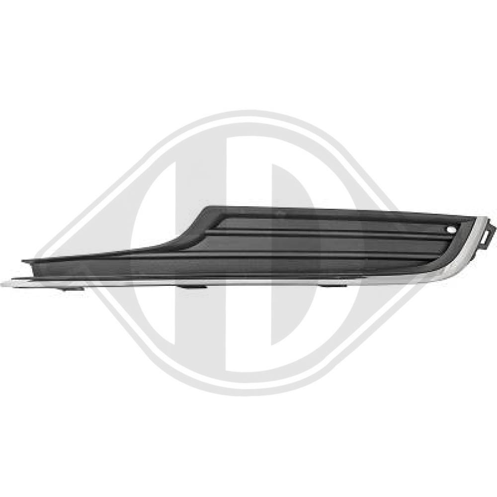 DIEDERICHS Kofangergitter 2216149 venstre for VW