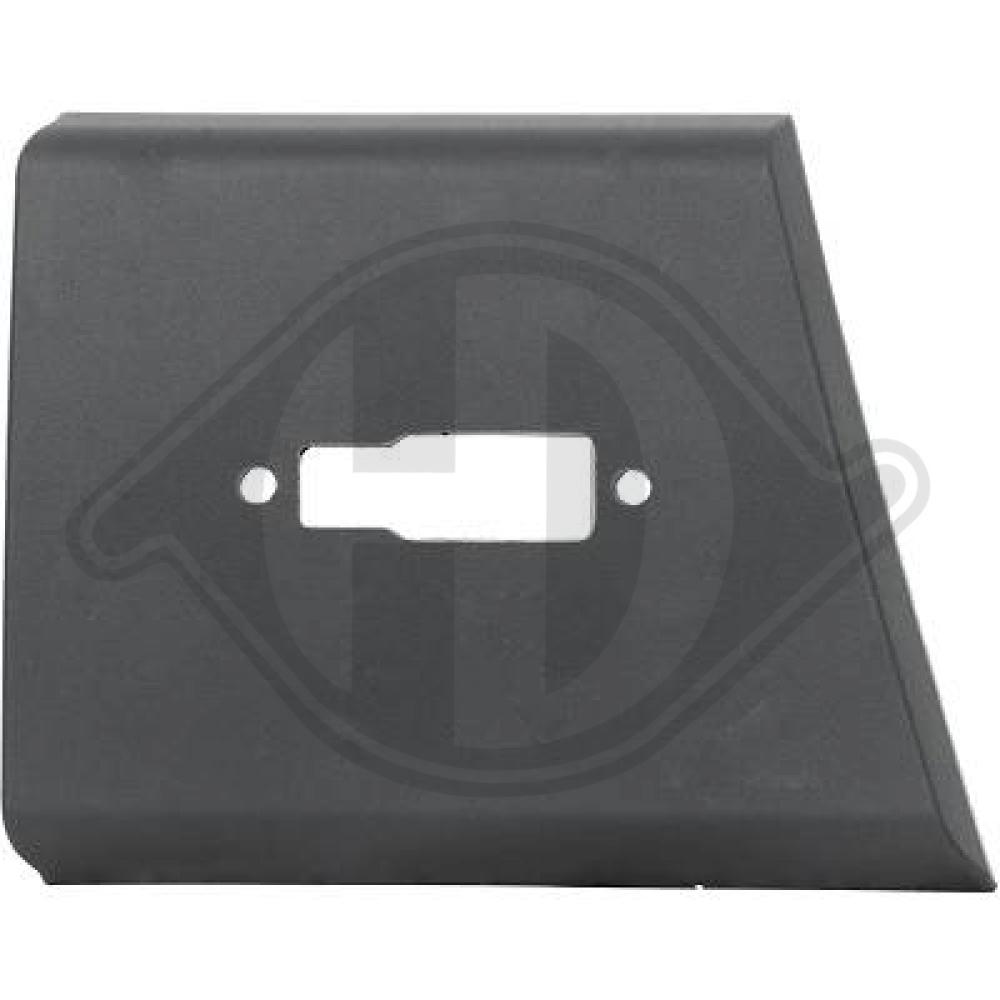 DIEDERICHS Pynte-/beskyttelsesliste, sidepanel 3484166 højre for FIAT CITROËN