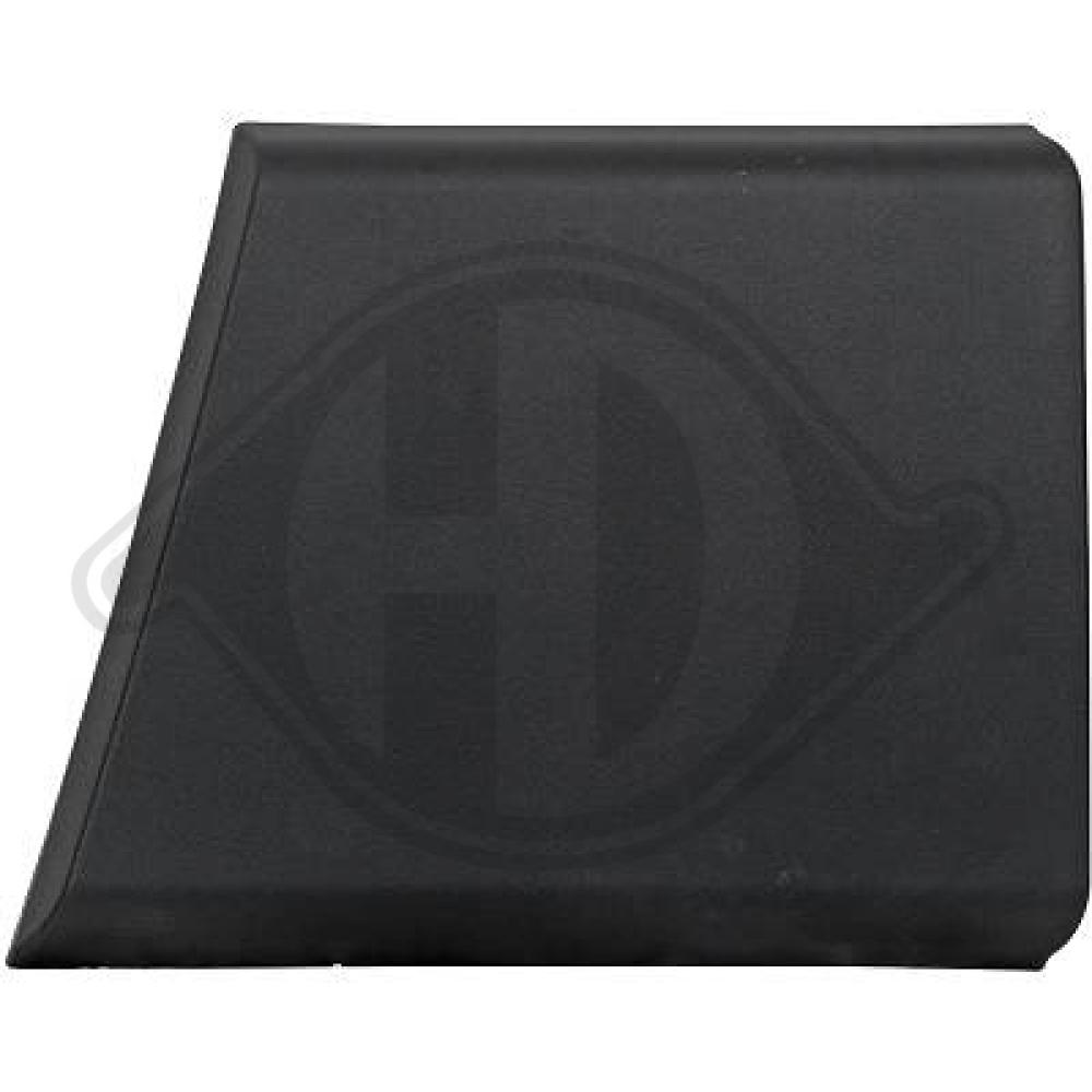 DIEDERICHS Pynte-/beskyttelsesliste, sidepanel 3484165 venstre for FIAT CITROËN
