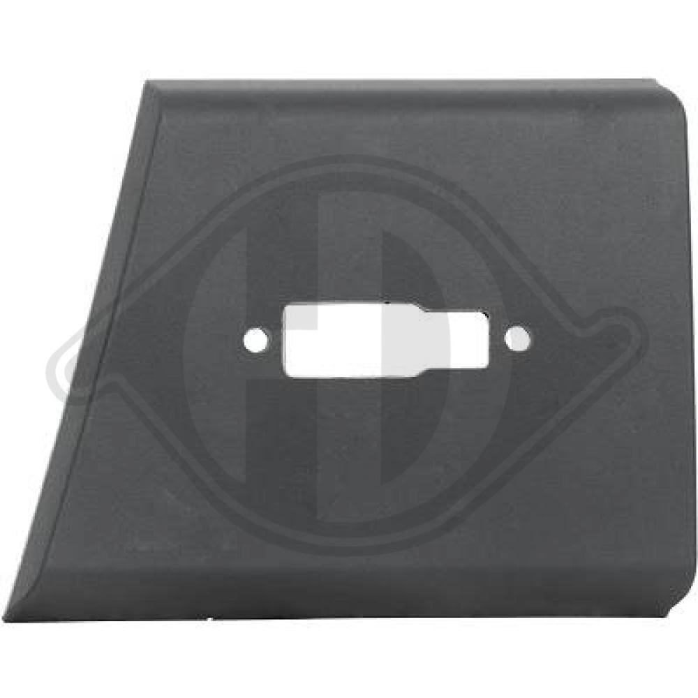 DIEDERICHS Pynte-/beskyttelsesliste, sidepanel 3484167 højre for FIAT CITROËN