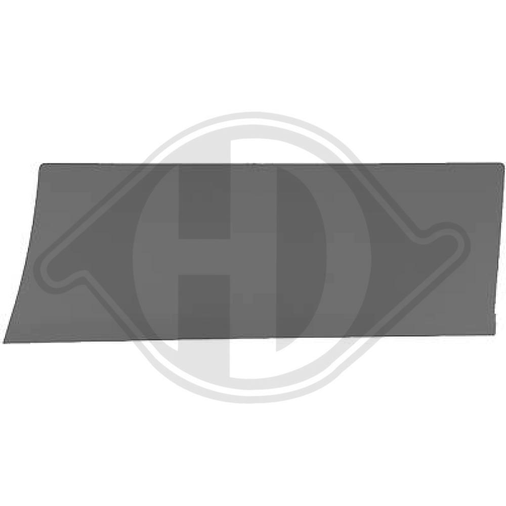 DIEDERICHS Pynte-/beskyttelsesliste, sidepanel 4497267 bagved til venstre for OPEL RENAULT