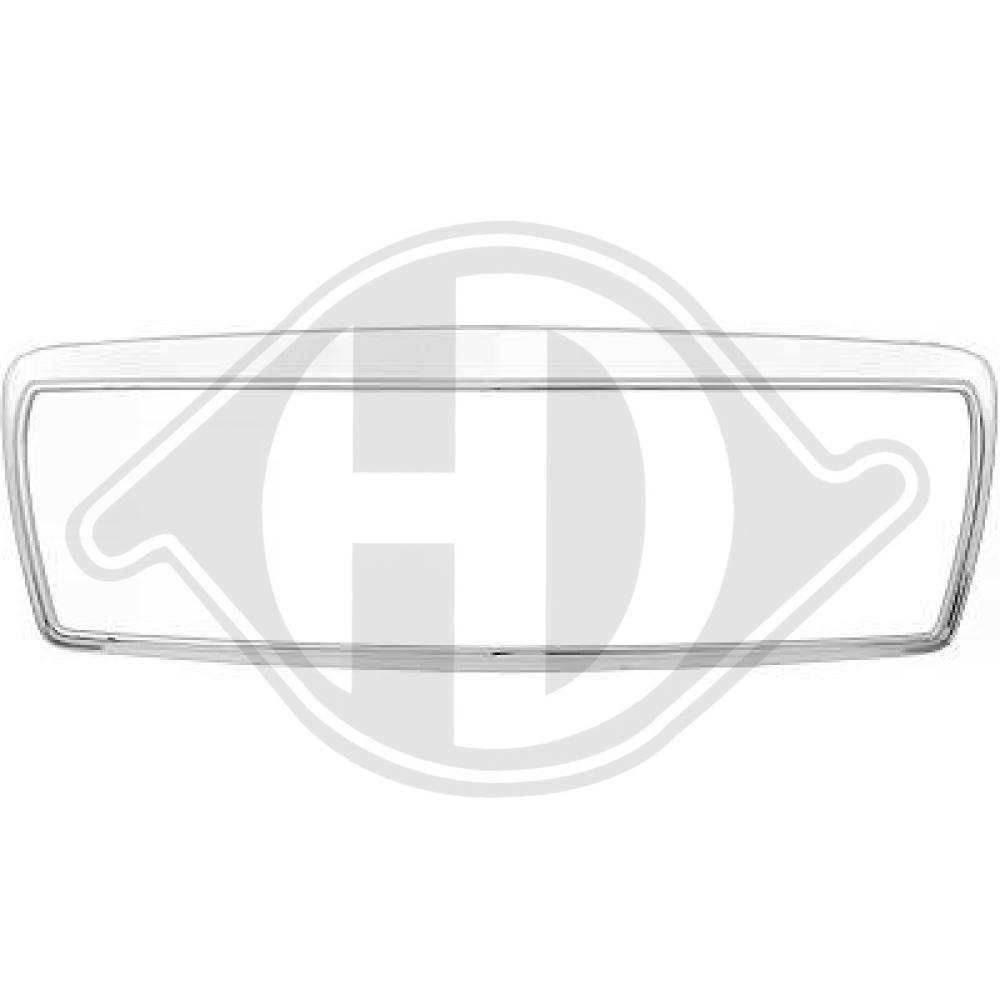 DIEDERICHS Ramme, kølergitter 1614049 for MERCEDES-BENZ