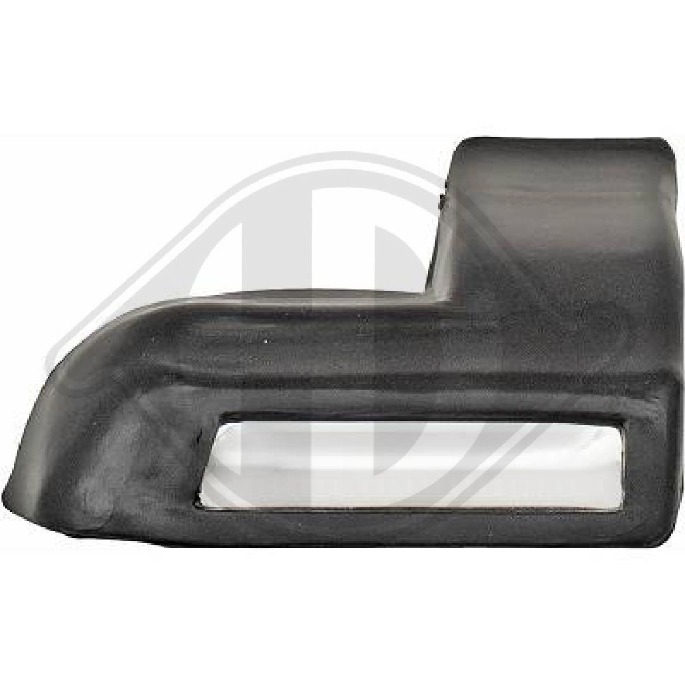DIEDERICHS Pynte-/beskyttelsesliste, sidepanel 1611137 bagved til venstre for MERCEDES-BENZ