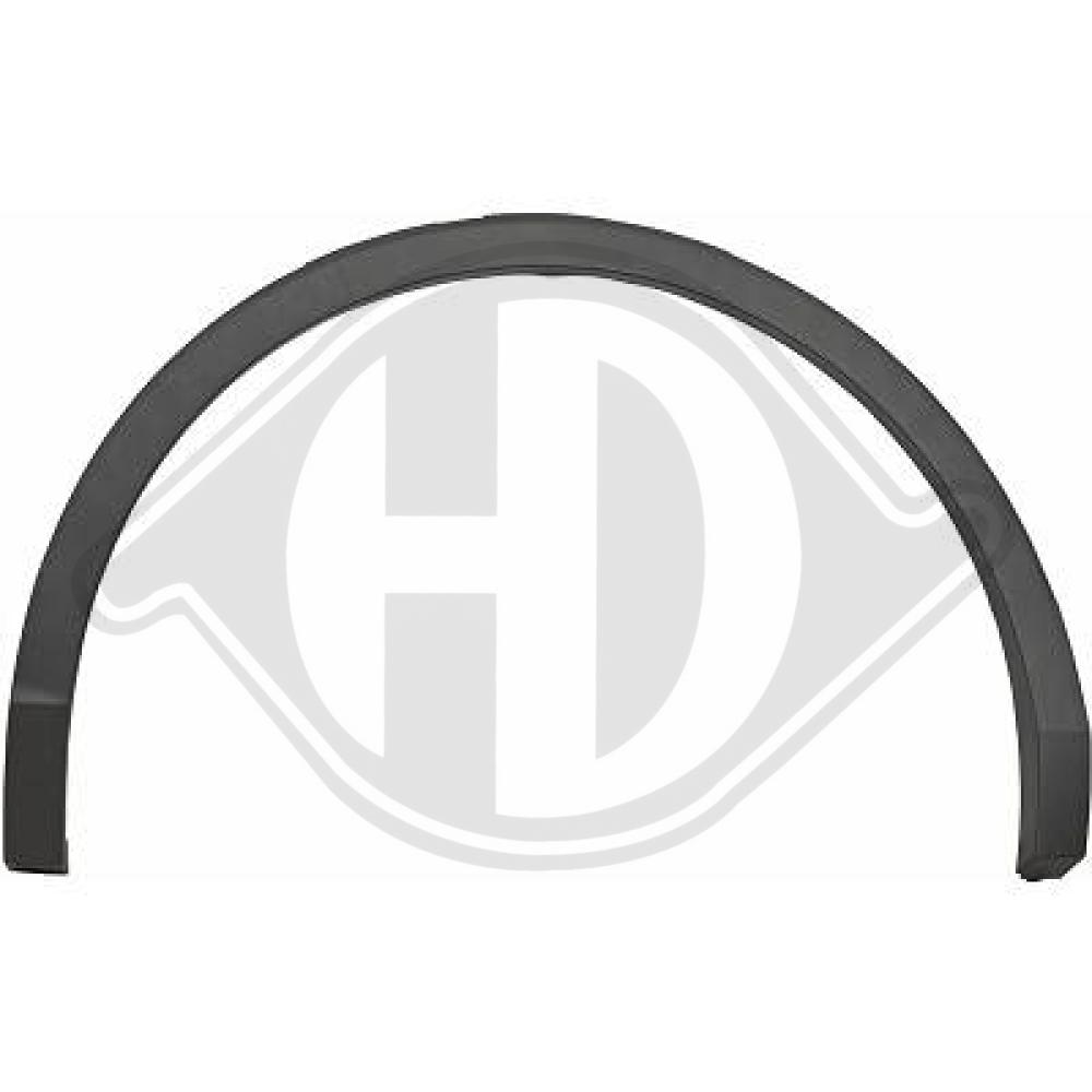 DIEDERICHS Skærmforøger 2256166 bagved til højre for VW