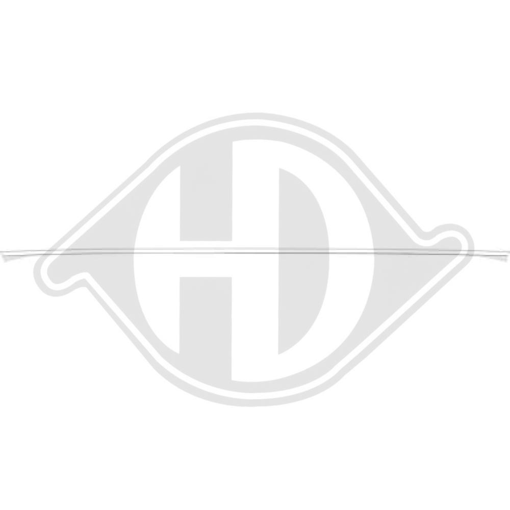 DIEDERICHS Pynte-/beskyttelsesliste, kofanger 1225266 bagved til højre for BMW