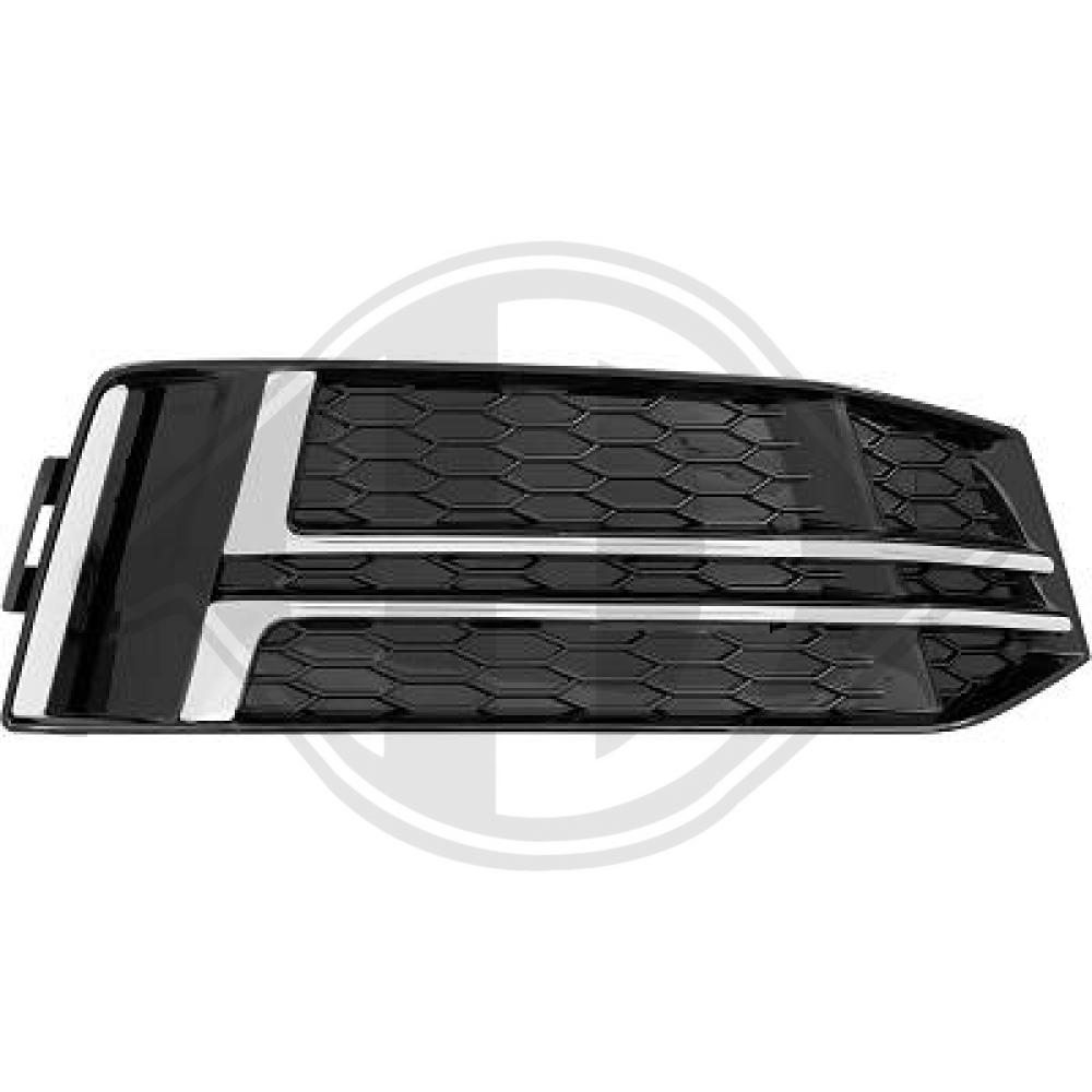 DIEDERICHS Kofangergitter 1020246 højre for AUDI