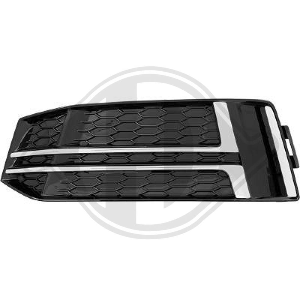 DIEDERICHS Kofangergitter 1020247 venstre for AUDI