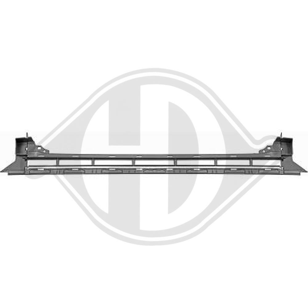 DIEDERICHS Kofangergitter 1028139 midten for AUDI