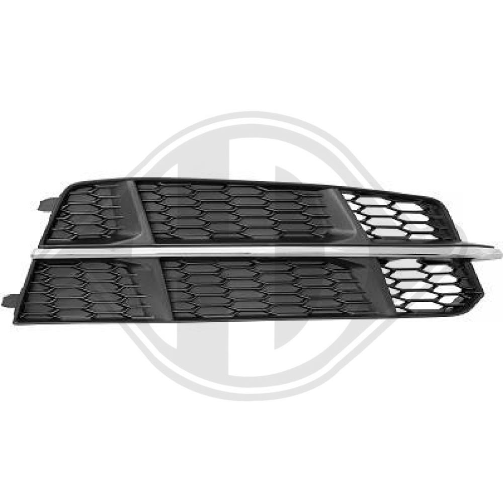 DIEDERICHS Kofangergitter 1028248 højre for AUDI