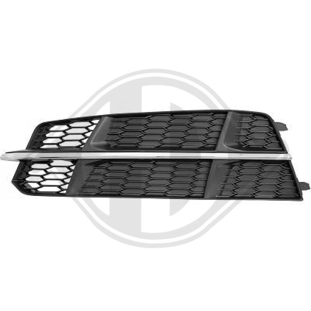 DIEDERICHS Kofangergitter 1028249 venstre for AUDI
