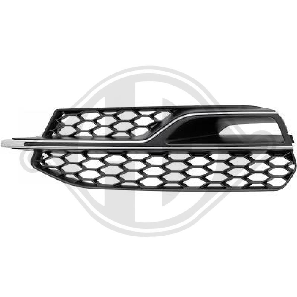 DIEDERICHS Kofangergitter 1033043 venstre for AUDI