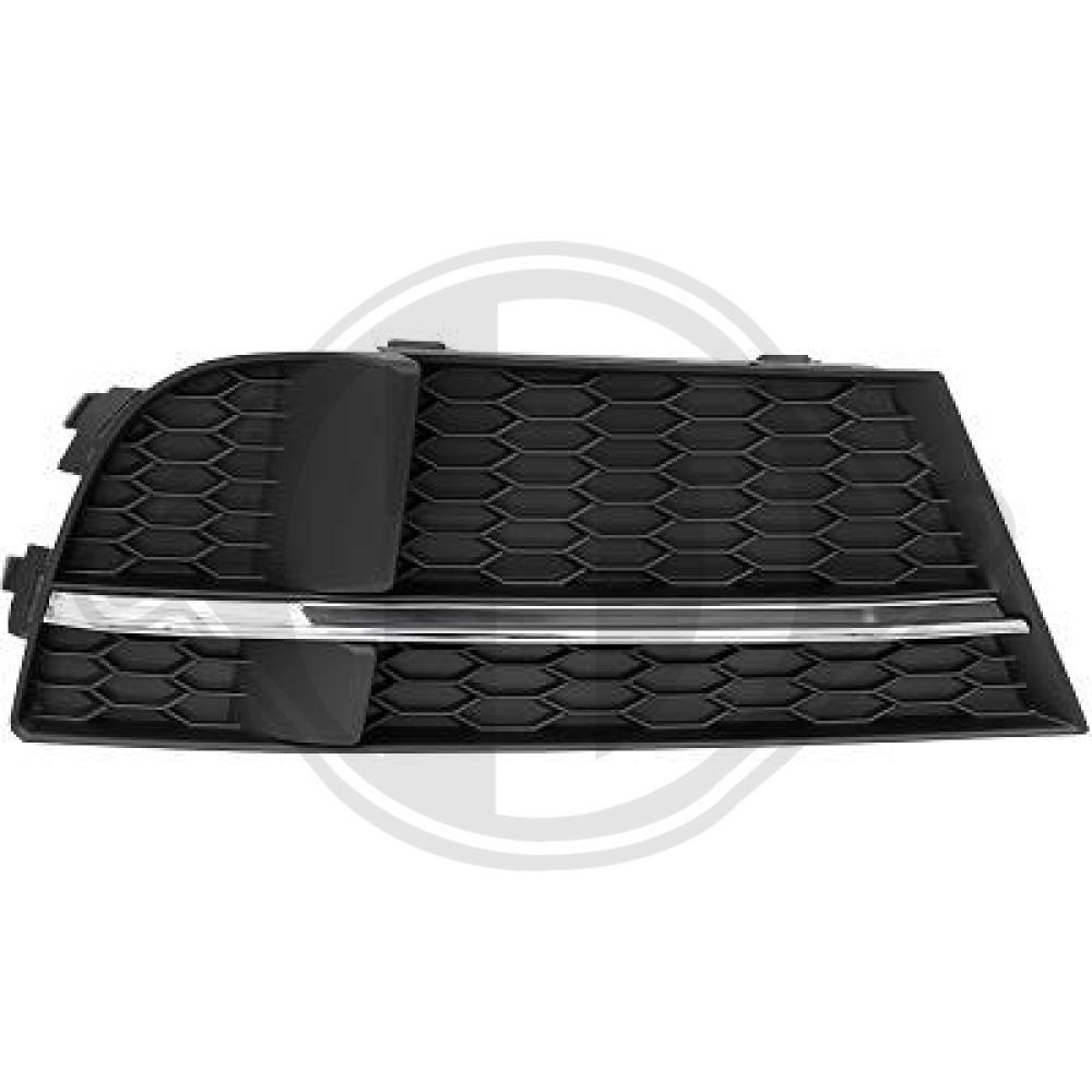 DIEDERICHS Kofangergitter 1033142 højre for AUDI