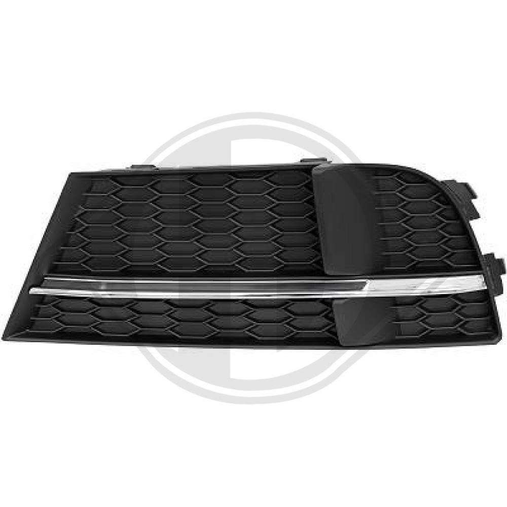 DIEDERICHS Kofangergitter 1033143 venstre for AUDI