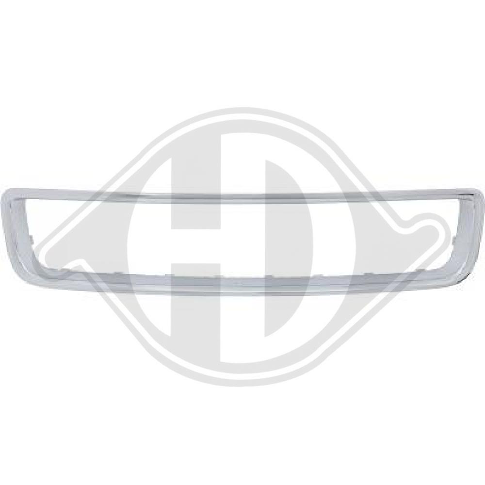 DIEDERICHS Pynte-/beskyttelsesliste, kølergitter 2286841 for VW
