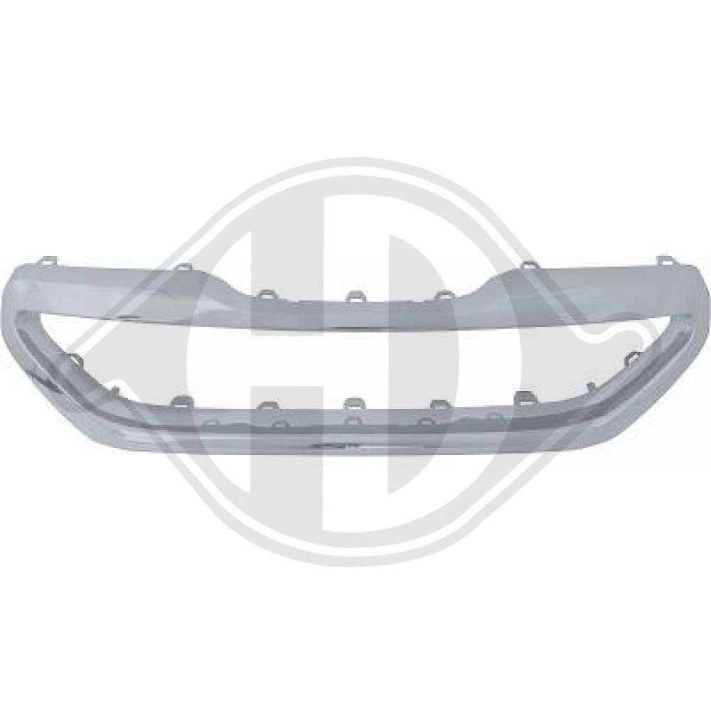 DIEDERICHS Pynte-/beskyttelsesliste, kølergitter 4227641 for PEUGEOT