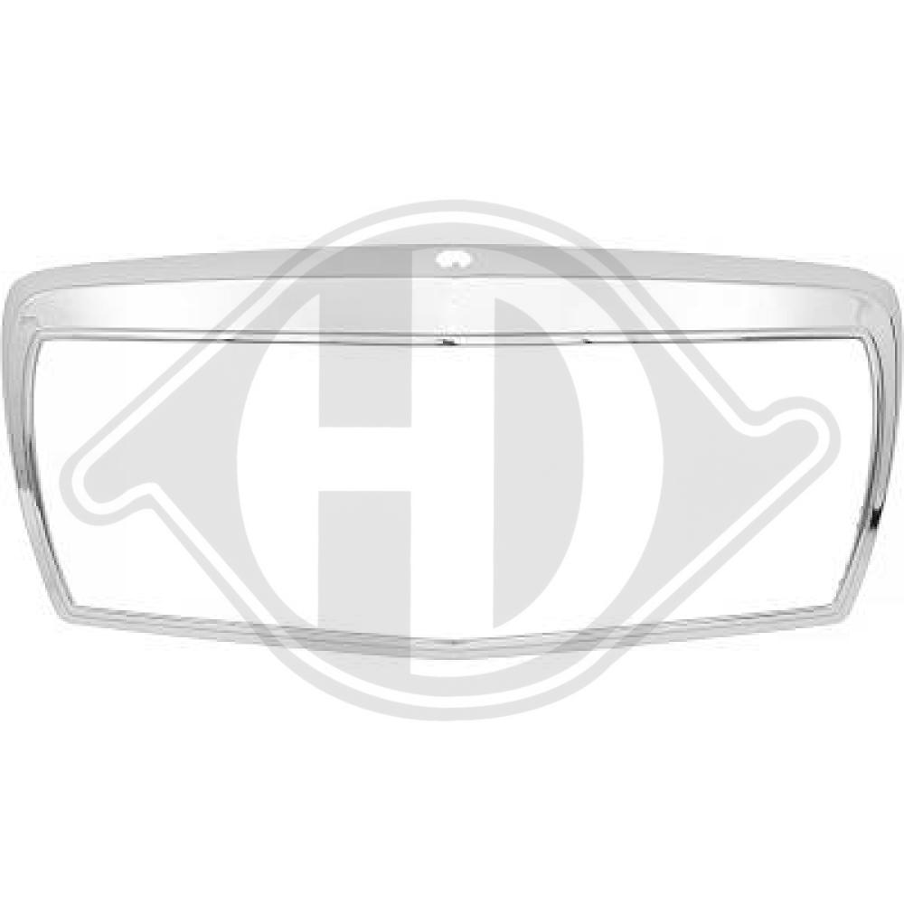 DIEDERICHS Ramme, kølergitter 1640042 for MERCEDES-BENZ