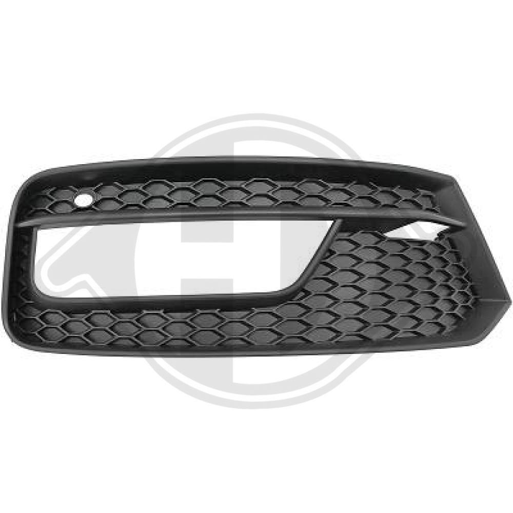 DIEDERICHS Kofangergitter 1080146 højre for AUDI