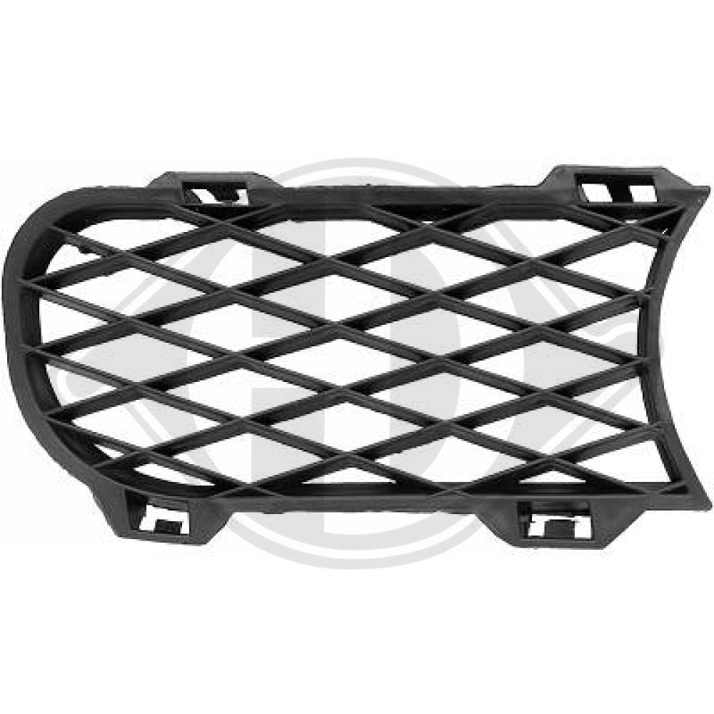 DIEDERICHS Kofangergitter 2285849 foran til venstre for VW