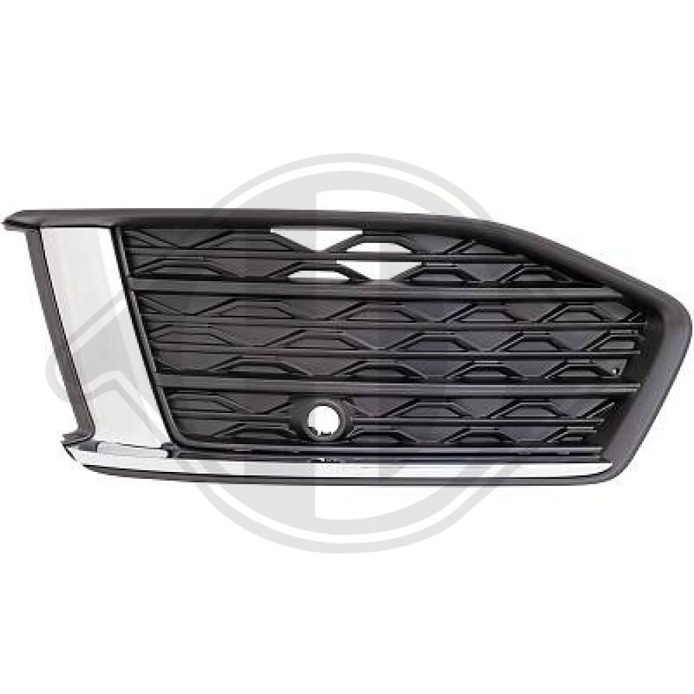 DIEDERICHS Kofangergitter 1029047 venstre for AUDI