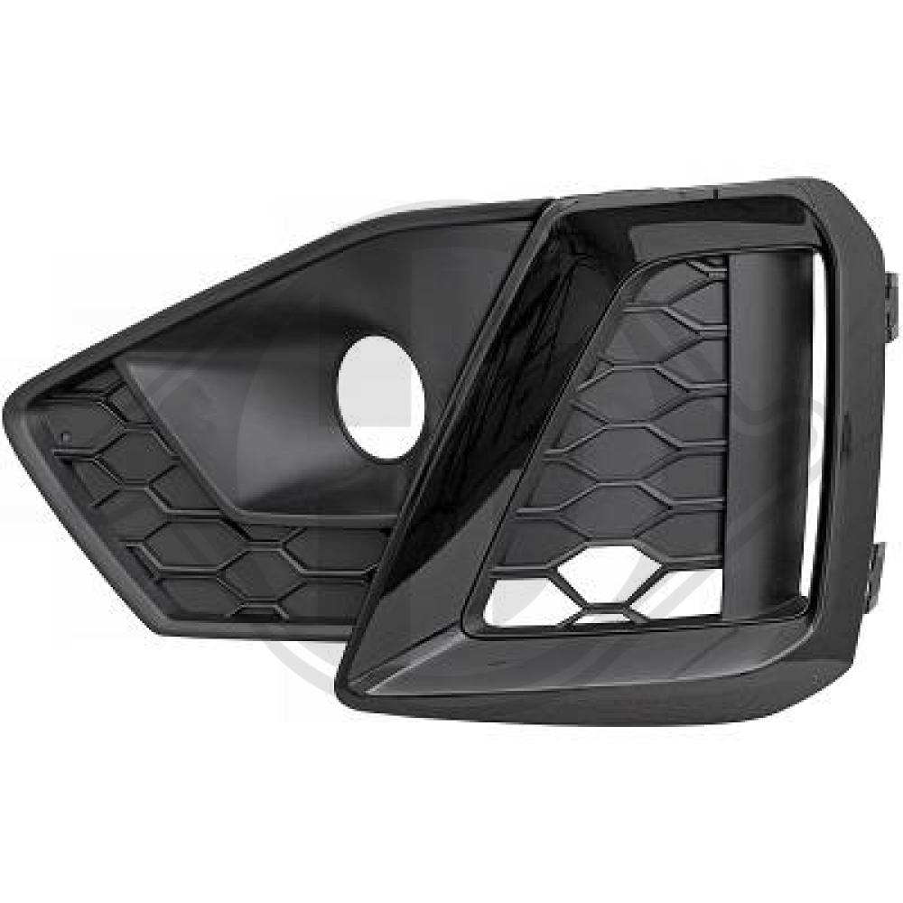 DIEDERICHS Kofangergitter 1020749 venstre for AUDI